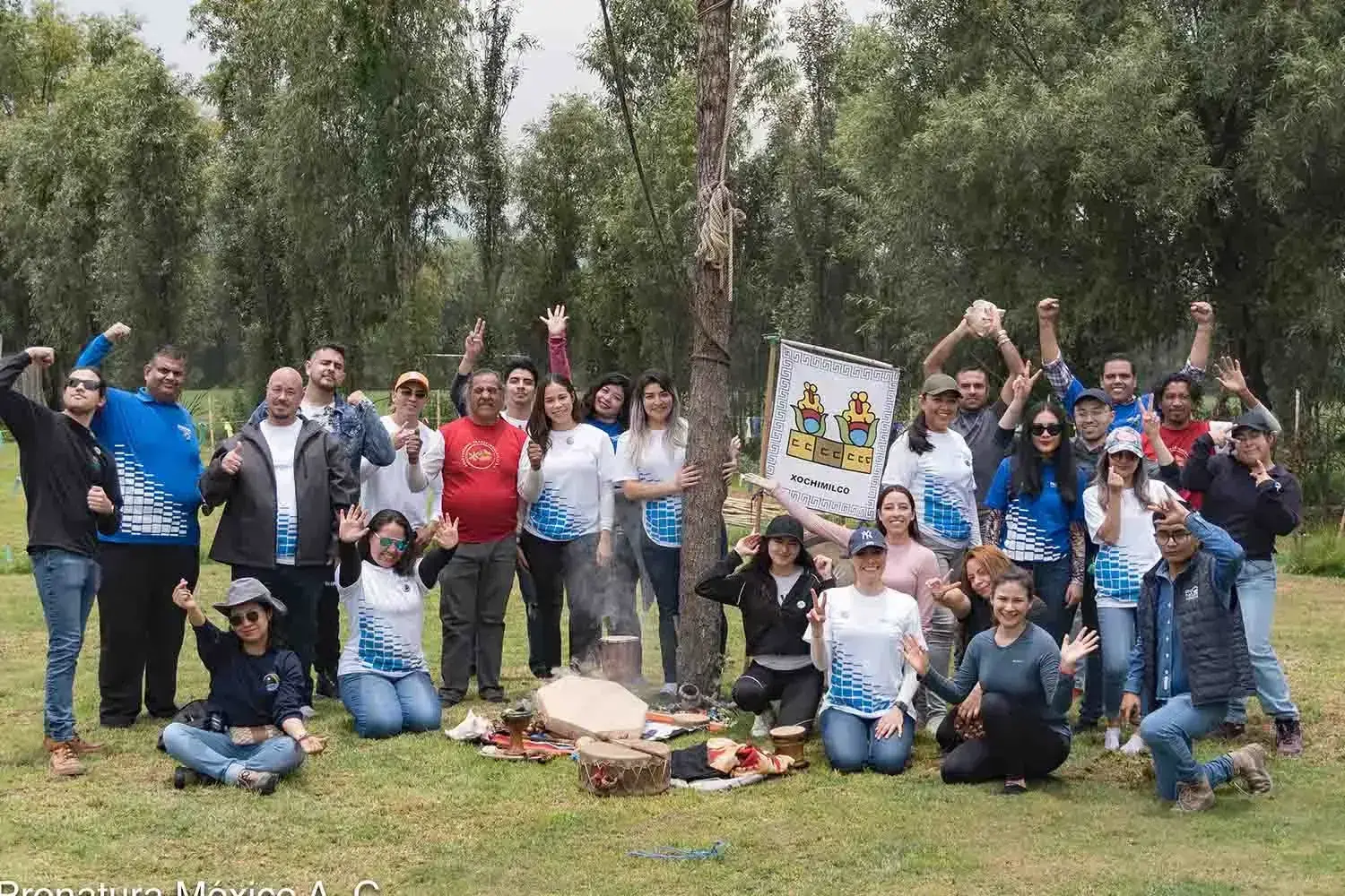 Coming together for CSR activities in Mexico city